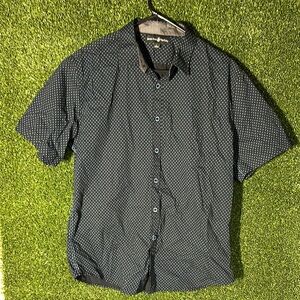 Beverly Hills Polo Club Black Casual Button Down Shirt